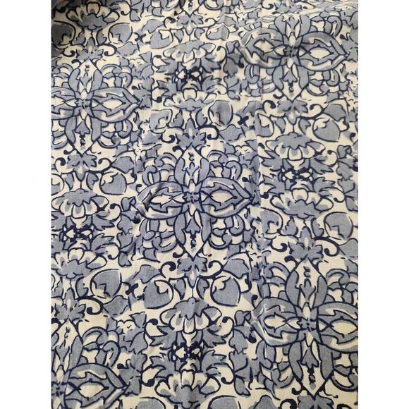 Como Vintage 2X ble floral top with roll-up sleeves - Picture 2 of 7